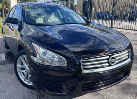 2014 Nissan Maxima for sale at Vice City Deals in North Miami Beach FL