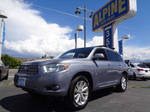 2008 Toyota Highlander Hybrid for sale at Alpine Auto Sales in Salt Lake City UT