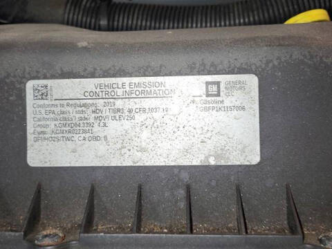 2019 Chevrolet Express 2500