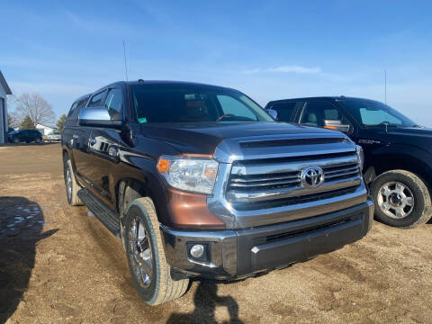 2016 Toyota Tundra for sale at RDJ Auto Sales in Kerkhoven MN