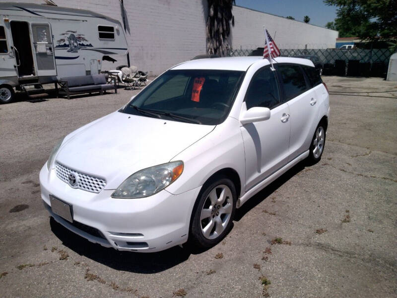 2003 Toyota Matrix for sale at Alpha 1 Automotive Group in Hemet CA