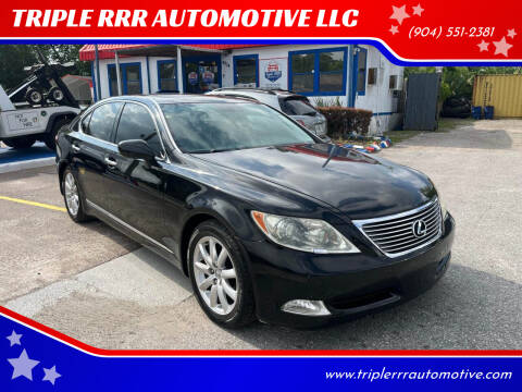 2007 Lexus LS 460 for sale at TRIPLE RRR AUTOMOTIVE LLC in Jacksonville FL
