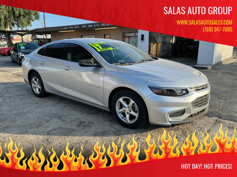 2017 Chevrolet Malibu for sale at Salas Auto Group in Indio CA