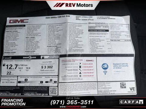 2020 GMC Sierra 1500