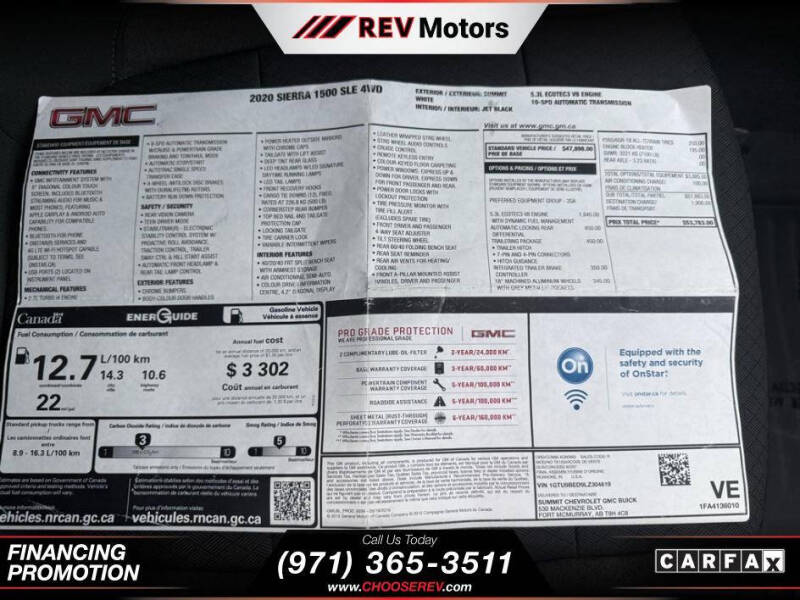 2020 GMC Sierra 1500