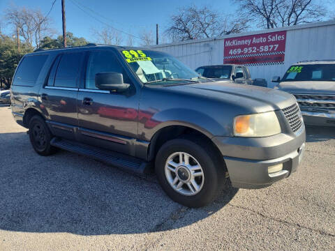 2003 Ford Expedition for sale at McKinney Auto Sales in Mckinney TX