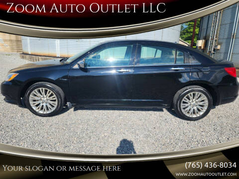 2011 Chrysler 200 for sale at Zoom Auto Outlet LLC in Thorntown IN