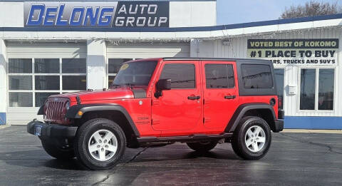 2017 Jeep Wrangler Unlimited for sale at DeLong Auto Group in Tipton IN
