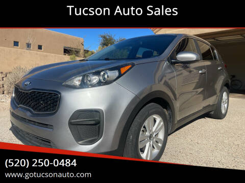 2019 Kia Sportage for sale at Tucson Auto Sales in Tucson AZ