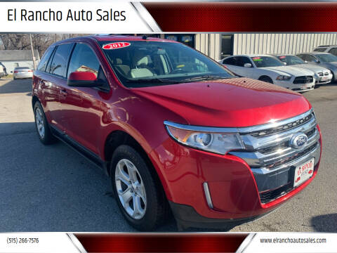 2012 Ford Edge for sale at El Rancho Auto Sales in Des Moines IA