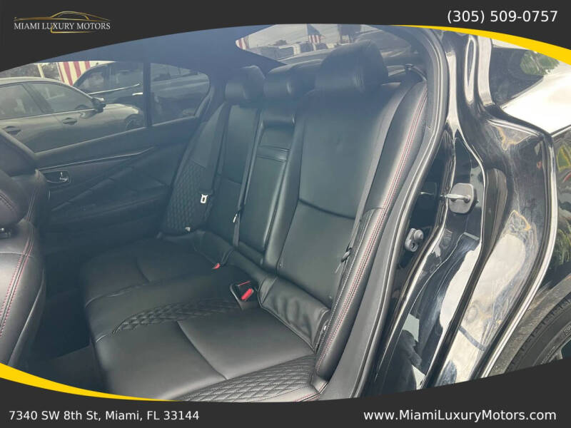 2023 Infiniti Q50 Red Sport 400