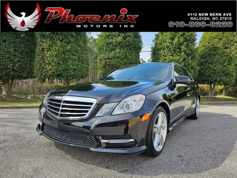 2013 Mercedes-Benz E-Class for sale at Phoenix Motors Inc in Raleigh NC