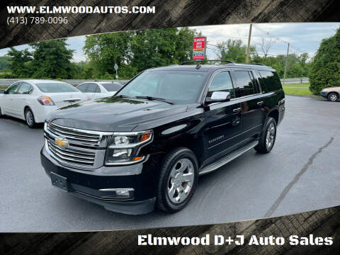 2015 Chevrolet Suburban for sale at Elmwood D+J Auto Sales in Agawam MA