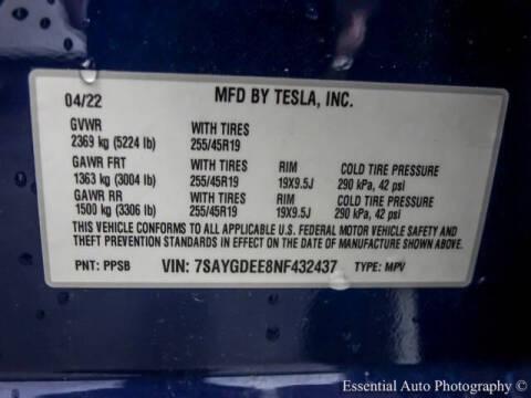 2022 Tesla Model Y Long Range
