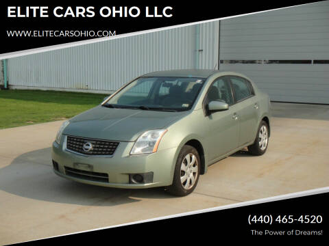 2007 Nissan Sentra for sale at ELITE CARS OHIO LLC in Solon OH