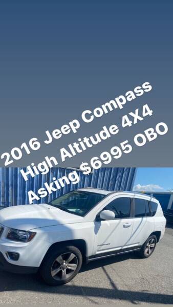 2016 Jeep Compass for sale at Debo Bros Auto Sales in Philadelphia PA