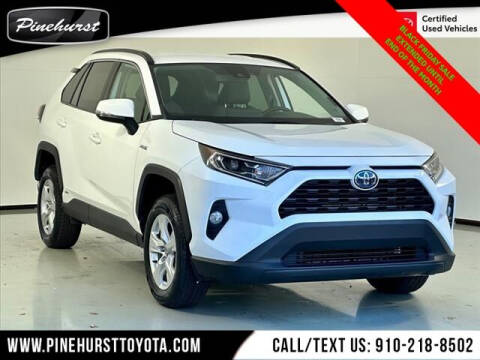 2021 Toyota RAV4 Hybrid for sale at PHIL SMITH AUTOMOTIVE GROUP - Pinehurst Toyota Hyundai in Southern Pines NC