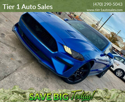 2019 Ford Mustang for sale at Tier 1 Auto Sales in Gainesville GA