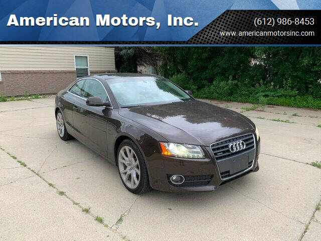 2012 Audi A5 for sale at American Motors, Inc. in Farmington MN