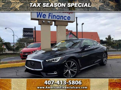 2020 Infiniti Q60 for sale at American Financial Cars in Orlando FL