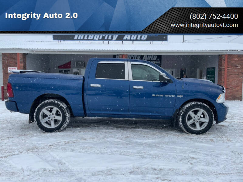 2011 RAM Ram Pickup 1500 for sale at Integrity Auto 2.0 in Saint Albans VT