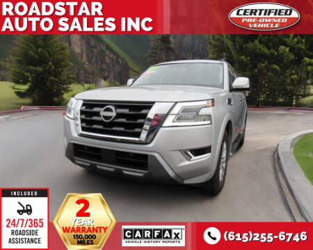 2021 Nissan Armada for sale at Roadstar Auto Sales Inc in Nashville TN