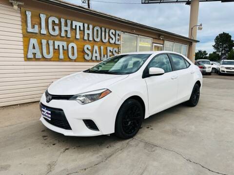 2016 Toyota Corolla for sale at Lighthouse Auto Sales LLC in Grand Junction CO