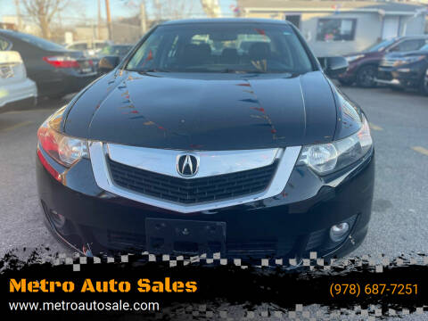 2009 Acura TSX for sale at Metro Auto Sales in Lawrence MA