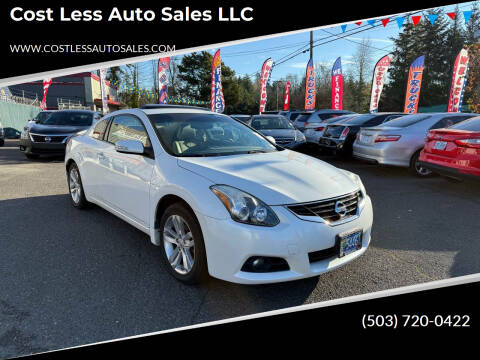 2012 Nissan Altima for sale at Cost Less Auto Sales LLC in Portland OR