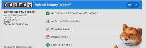 2009 Dodge Ram 2500 SLT