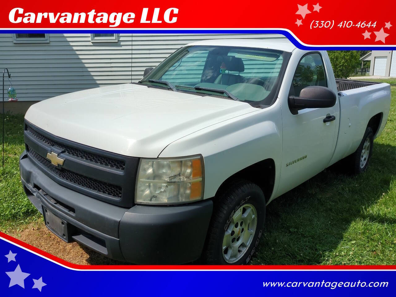 Summit White 2011 Chevrolet Silverado 1500 Pickup Truck 4X2 4-Speed Automatic