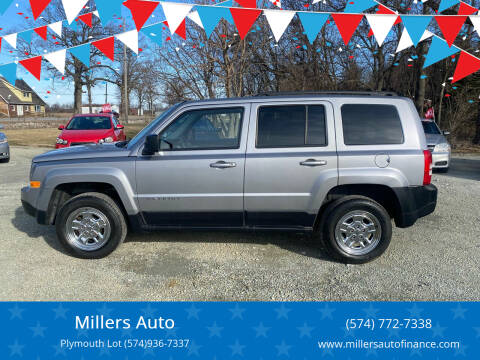 2016 Jeep Patriot for sale at Millers Auto in Knox IN
