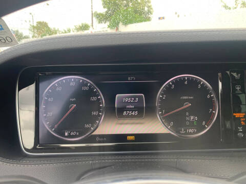 2014 Mercedes-Benz S-Class S 550