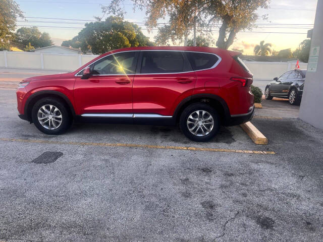 2020 Hyundai SANTA FE for sale at M & J UNITED AUTO SALES in LAUDERDALE LAKES, FL