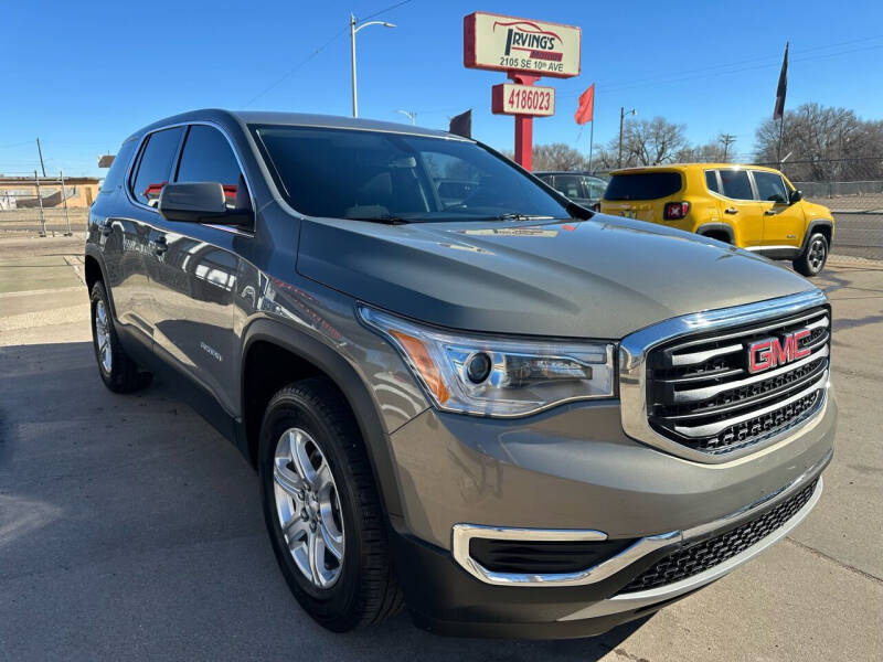 2019 GMC Acadia for sale at Irving's Motors in Amarillo TX