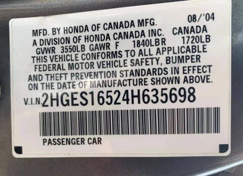 2004 Honda Civic LX