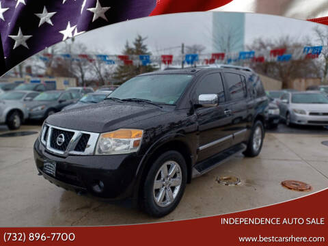 2012 Nissan Armada for sale at Independence Auto Sale in Bordentown NJ