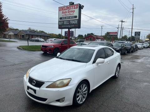 2008 Lexus IS 250 for sale at Unlimited Auto Group in West Chester OH