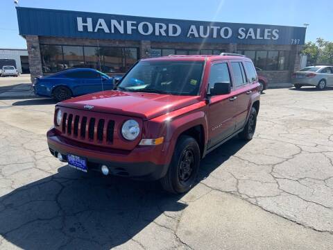 2016 Jeep Patriot for sale at Hanford Auto Sales in Hanford CA
