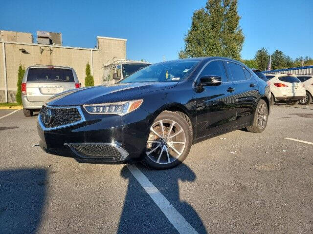 2019 Acura TLX for sale at Sonias Auto Sales in Worcester MA