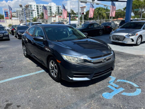 2016 Honda Civic for sale at THE SHOWROOM in Miami FL