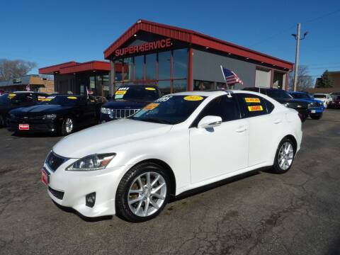 2011 Lexus IS 250 for sale at SJ's Super Service - Milwaukee in Milwaukee WI