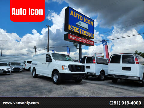 2016 Nissan NV Cargo for sale at Auto Icon in Houston TX