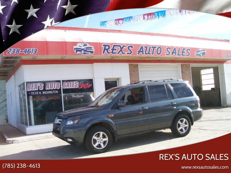 2006 Honda Pilot for sale at Rex's Auto Sales in Junction City KS