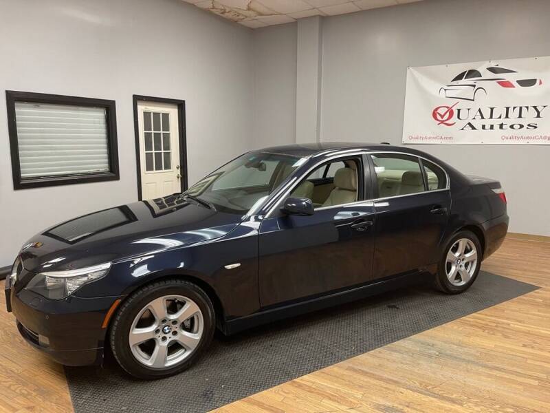 2008 BMW 5 Series for sale at Quality Autos in Marietta GA