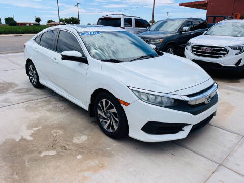 2018 Honda Civic for sale at A AND A AUTO SALES in Gadsden AZ