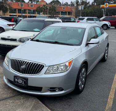 2013 Buick LaCrosse for sale at GOLD COAST IMPORT OUTLET in Saint Simons Island GA