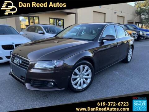 2011 Audi A4 for sale at Dan Reed Autos in Escondido CA