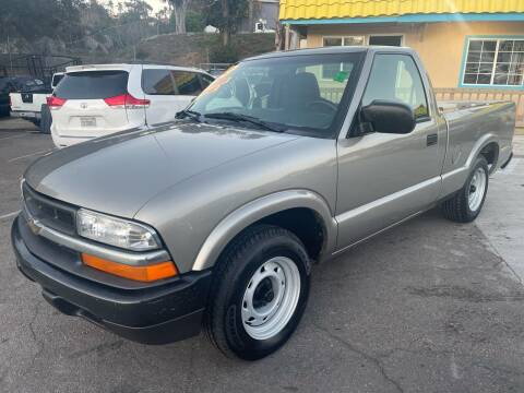 2003 Chevrolet S-10 for sale at 1 NATION AUTO GROUP in Vista CA