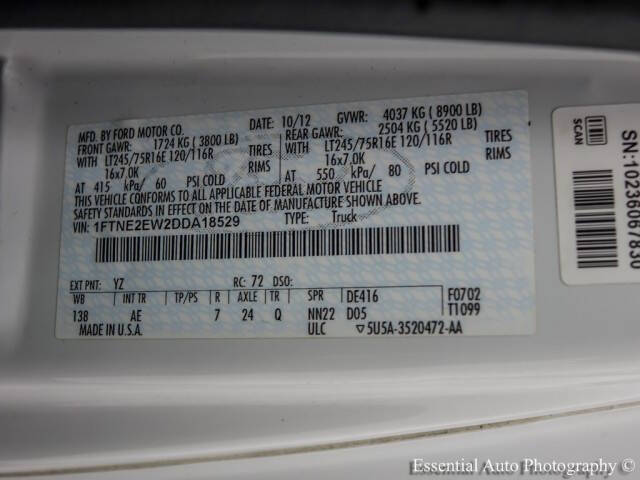2013 Ford E-Series E-250